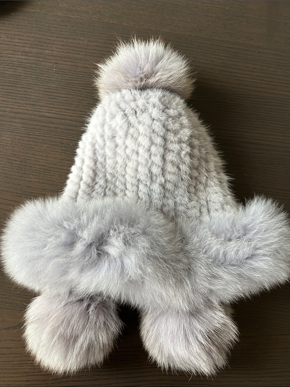 Girl Winter fur hat